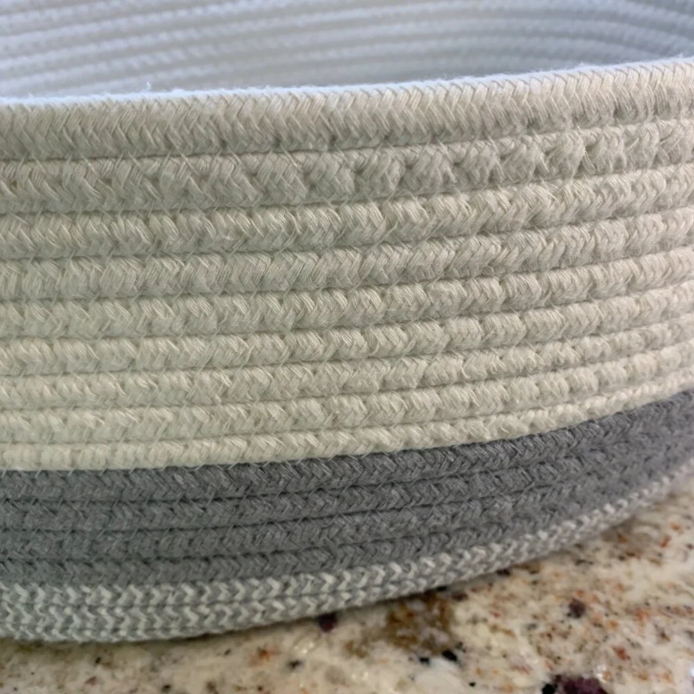Rope Cotton Basket - NWOT - Picture 4 of 5